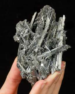   STIBNITE HodgepodgeTerminated Crystals+CALCITE Romania for sale  