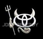 TOYOTA 3D Devil Demon Decal Sticker Car Emblem logo (Fits: Toyota 