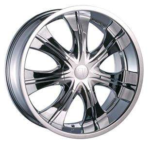 Wheel + FREE Tire Package 24 Chrome 5x127 5x135 H4  