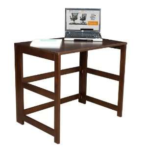  Regency Seating Mocha Walnut 31 Inch Folding Desk