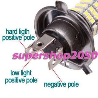   LED 3528 SMD H4 Xenon White Fog Head Light Headlight Lamp Bulb DC 12V