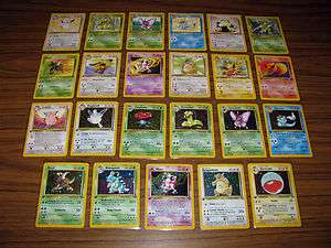 Pokemon Jungle 1st Edition Rare & Holo Card Fresh Mint (Choose from 