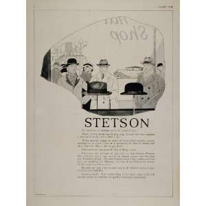  1920 Ad Stetson Men Hats Derby Soft Hat Feature Mercury 