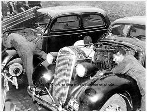 1939 GREAT DEPRESSION NEGRO CAR REPAIR NYA WPA PHOTO  