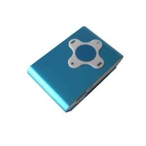  Blue Cross Shape Mp3 Player Support 8 Gb Micro Sd Card 
