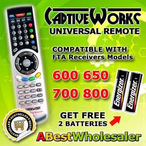NEW CaptiveWorks CW 800S Remote Control Captive Works 800  
