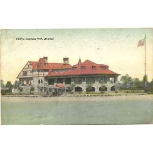  1917 Vintage Postcard Casino in Douglas Park   Chicago 