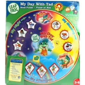  Leap Frog Wood Puzzle 12 Pieces 12 Round My Day: Toys 