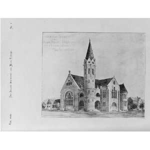    San Antonio, Texas, Alamo Baptist Church 1891
