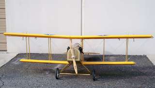 GREEN MODELS HUGE 105 20% Curtiss Jenny ARF RC BiPlane  