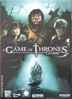 GAME OF THRONES  GENESIS BRAND NEW SEALED DVD PC GAME  