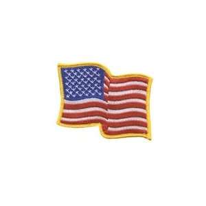  U.S. Embroidered Patch, Waving Flag, Left Hand Version 