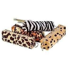  Animal Print Pencil Pouch Case Pack 48: Everything Else