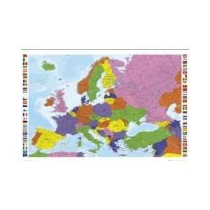  Educational Posters European Map   2008 Poster   61x91 