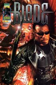 Blade Marvel Comics 1997 Promo #1 Wesley Snipes  