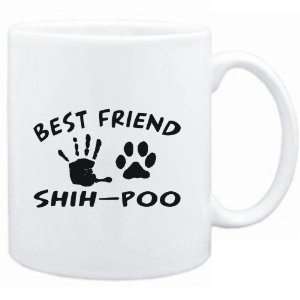    Mug White  MY BEST FRIEND IS MY Shih poo  Dogs