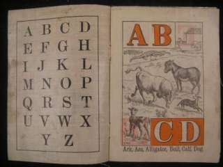 Picture ABC 1907 McLoughlin Bros. color illustrated  