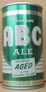 ABC ALE ss Beer Can Garden State, Hammonton, NEW JERSEY  