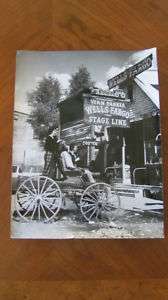 Vintage Stage Line Coach Photo/Vern Parker Wells Fargo  
