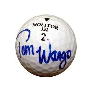Tom Wargo autographed Golf Ball 