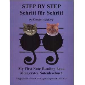   By Step My First Note Reading Book Sup 1 w/CD: Musical Instruments