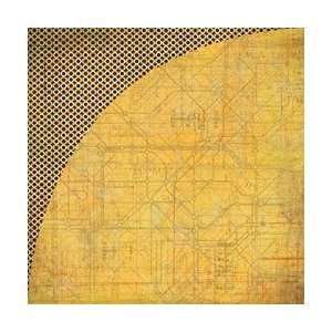 Basic Grey Wander Double Sided Paper 12X12 Travel Size; 25 Items 