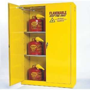 Large Capacity Flammables Cabinet with Self Closing Doors:  