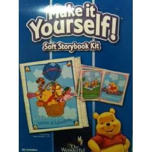 Disney Winnie The Pooh Make It Yourself Soft Storybook Kit Season of 