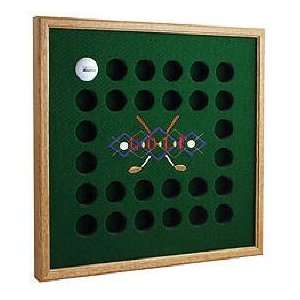 Golf Ball Display Case with Logo Large 