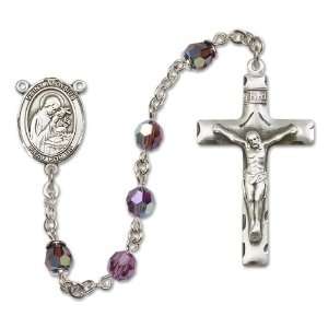  St. Aloysius Gonzaga Amethyst Rosary Jewelry