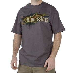  Alpinestars Alpha T Shirt   Medium/Charcoal: Automotive
