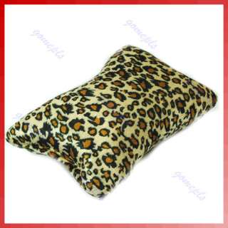 Hand Cushion Pillow Nail Art Manicure Cheetah Style New  