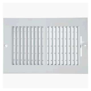   Ceiling Or Sidewall Diffuser, 6X10 WHT WALL REGISTER