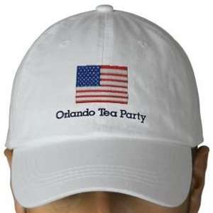 Orlando Tea Party Hat   White