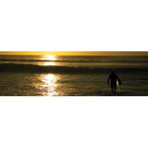   Point Concepts Man Walking in Surf National Geographic Window Graphics