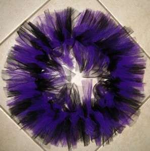 Purple Black micro mini skirt tutu cyber rave goth wear  