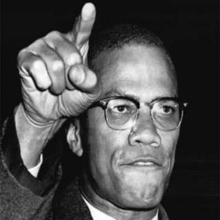 Malcolm X Vinyl Sticker Black Panthers Radical Activism  