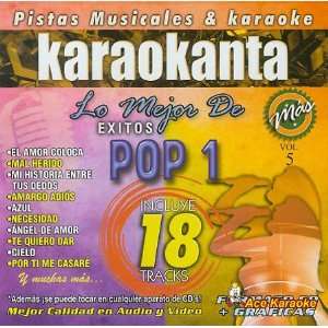  Karaokanta KAR 8005   Pop 1   Spanish CDG: Various: Music