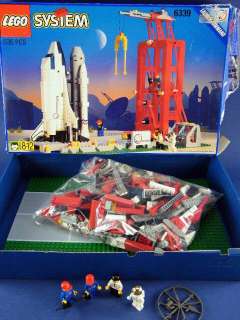 LEGO 6339 Shuttle Launch Pad with 4 Minifigs Town Space  