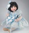 Marie Osmond Katie Sue in Blue porcelain doll  