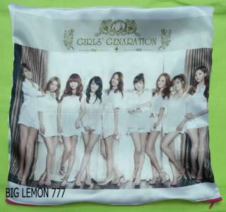 SNSD GIRLS GENERATION Cushion Pillowcase Satin Q2  