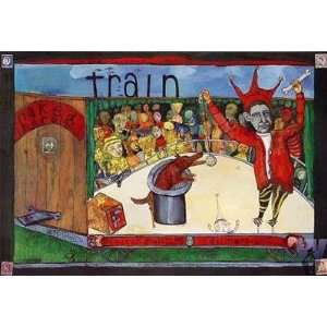  Train Fillmore Original Concert Poster 1998 F335: Home 