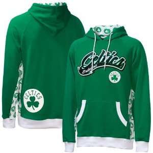  Boston Celtics Kelly Green Script Pullover Hoody Sweatshirt 