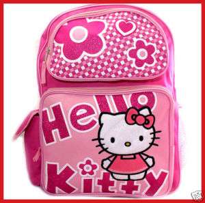 Hello Kitty SCHOOL BACKPACK BAG Sanrio PINK Check : L  