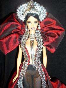 Queen Of the Vampires ~ barbie doll ooak dark vampire beauty  