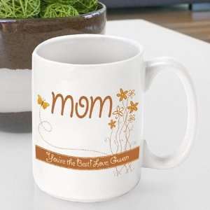 Personalized Mothers Day Breath of Spring Mom Coffee Mug  