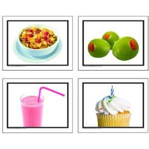  Key Education Publishing Nouns More Food Learning Cards 