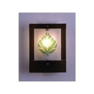  9W The Wrigley Fused Glass Wall Sconce