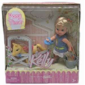  Kelly Sister of Barbie Pony Time Playset: Toys & Games