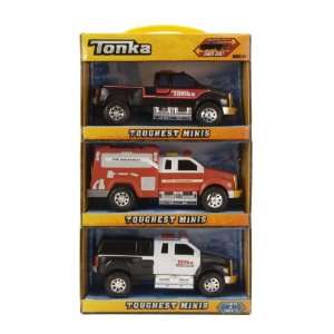  Tonka Toughest Minis 3 Pack Emergency Toys & Games